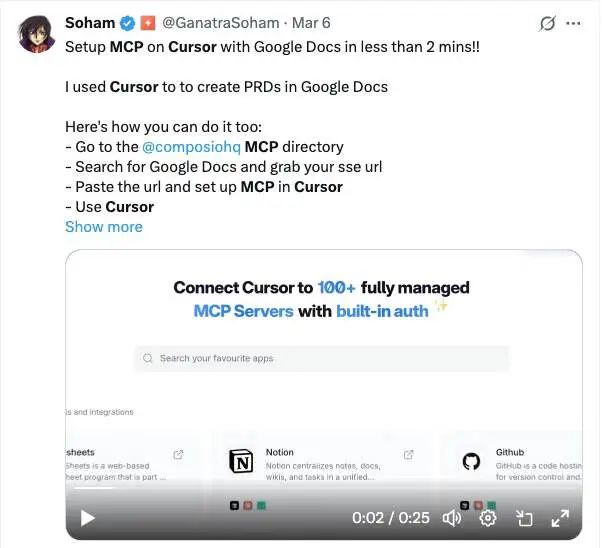 Claude MCP突然爆火,AI Agent圈的“万能插头”,直接让Cursor工作流效率提升10倍