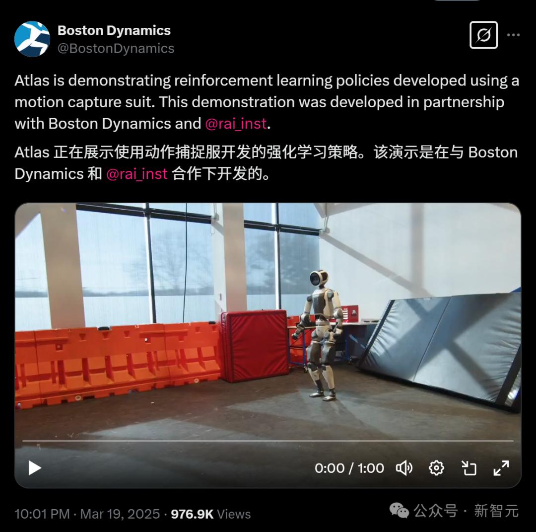 Atlas机器人越来越像人了，强化学习加持爬行、翻跟头、跳街舞，已安排进厂打工