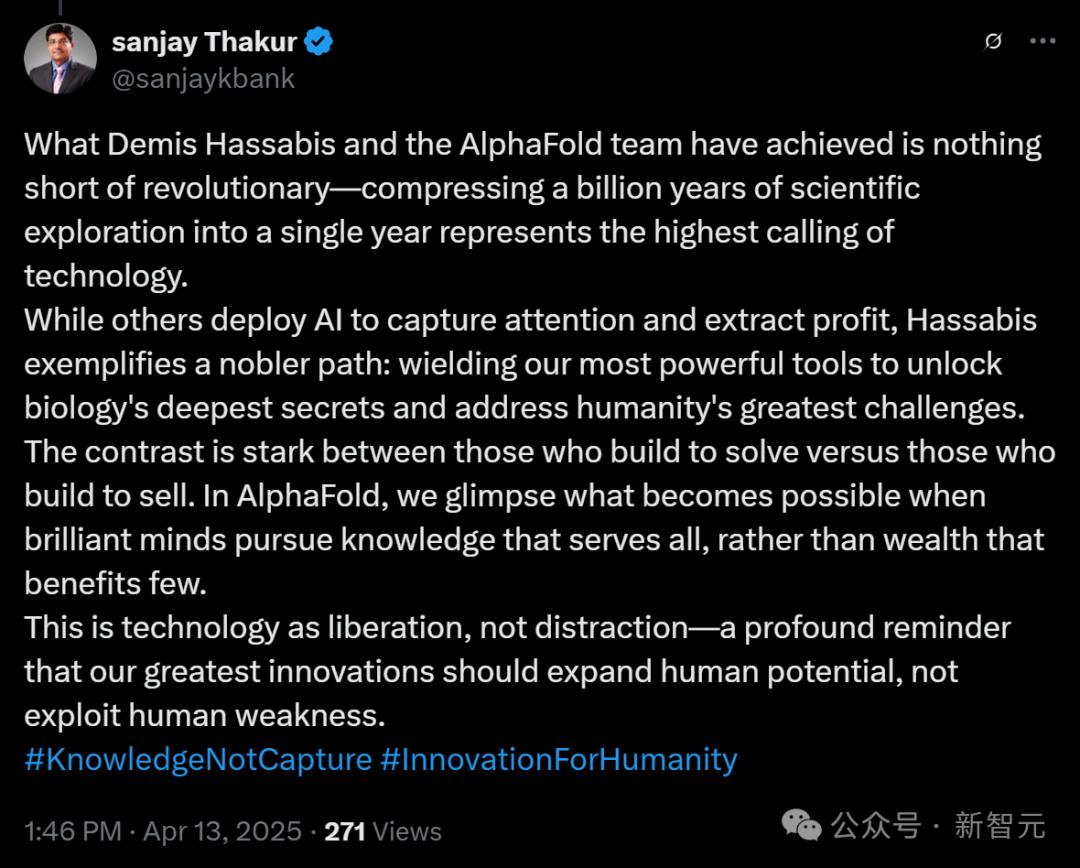 诺奖得主震撼宣言：AI一年完成10亿年“博士研究时间”