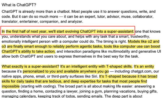 4页绝密文件曝OpenAI野心,ChatGPT占领人类心智,25年致命杀招公开