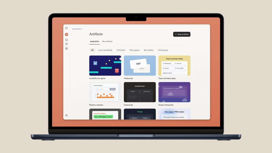 程序员还写啥前端?Claude 工程师凌晨2点造出Artifacts:AI直接生成可交互App,现在又重磅升级了