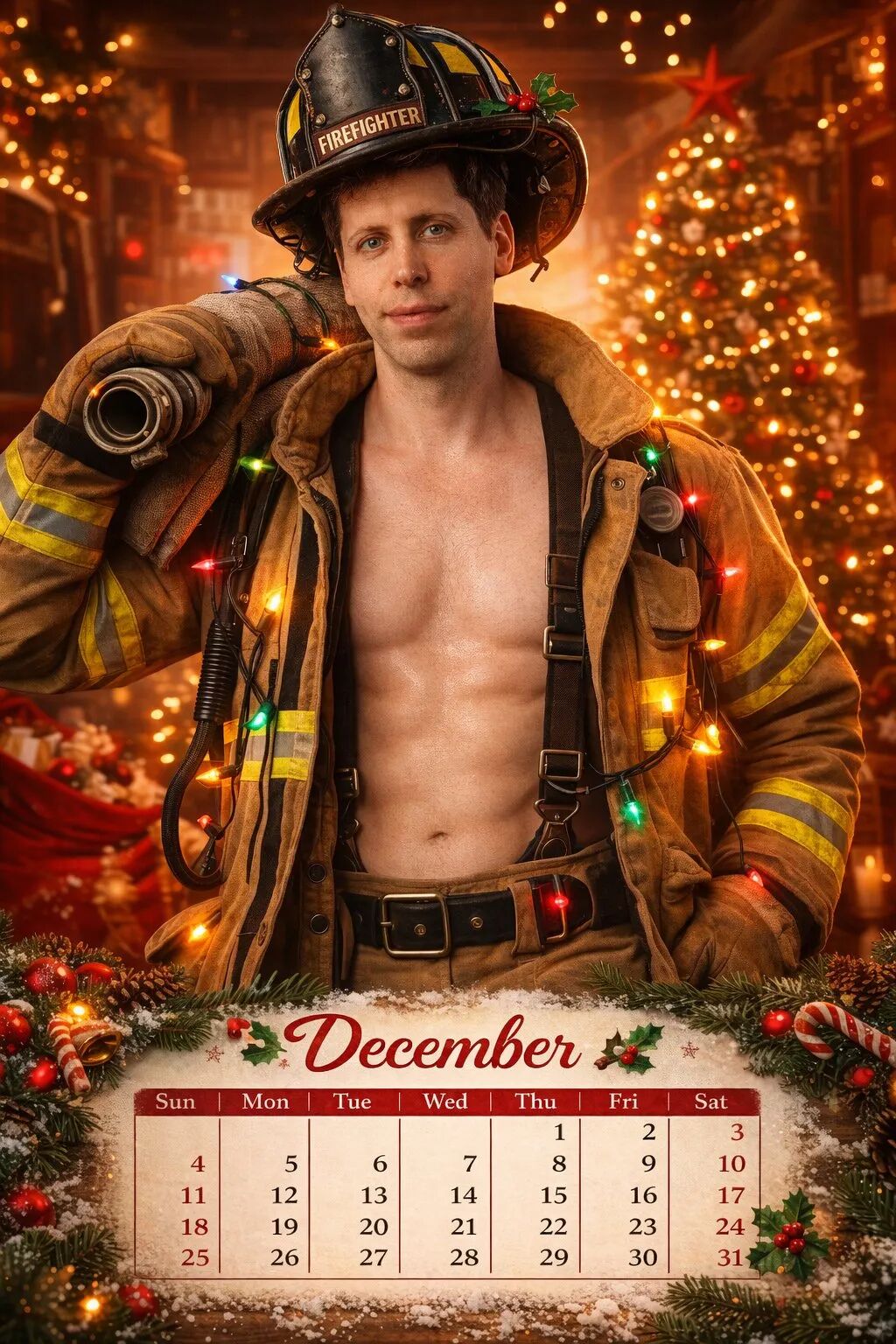 刚刚,OpenAI 版 Nano Banana 发布:奥特曼秒变性感男模|附实测