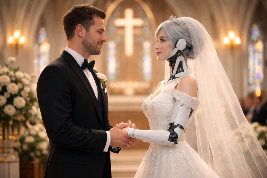《Her》照进现实：全球现“AI婚礼”，为什么有人选择和AI结婚？