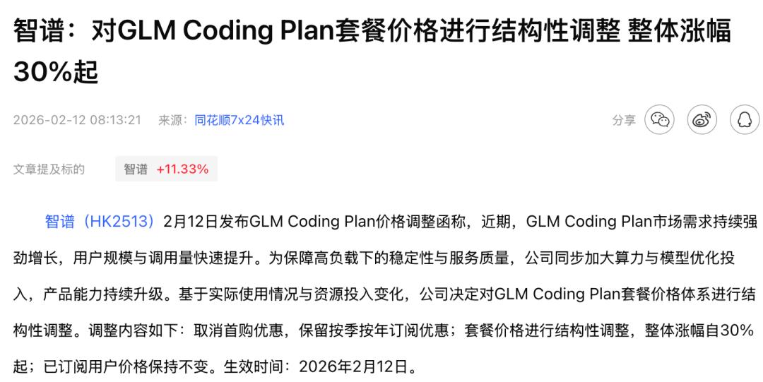 股价暴涨32%，GLM-5登顶全球开源第一，25分钟一镜到底搓出完整系统