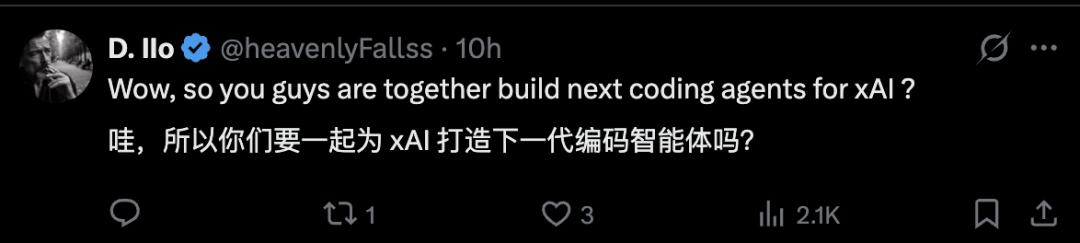 马斯克亲口承认xAI「建废了」,急挖Cursor大牛反击Claude