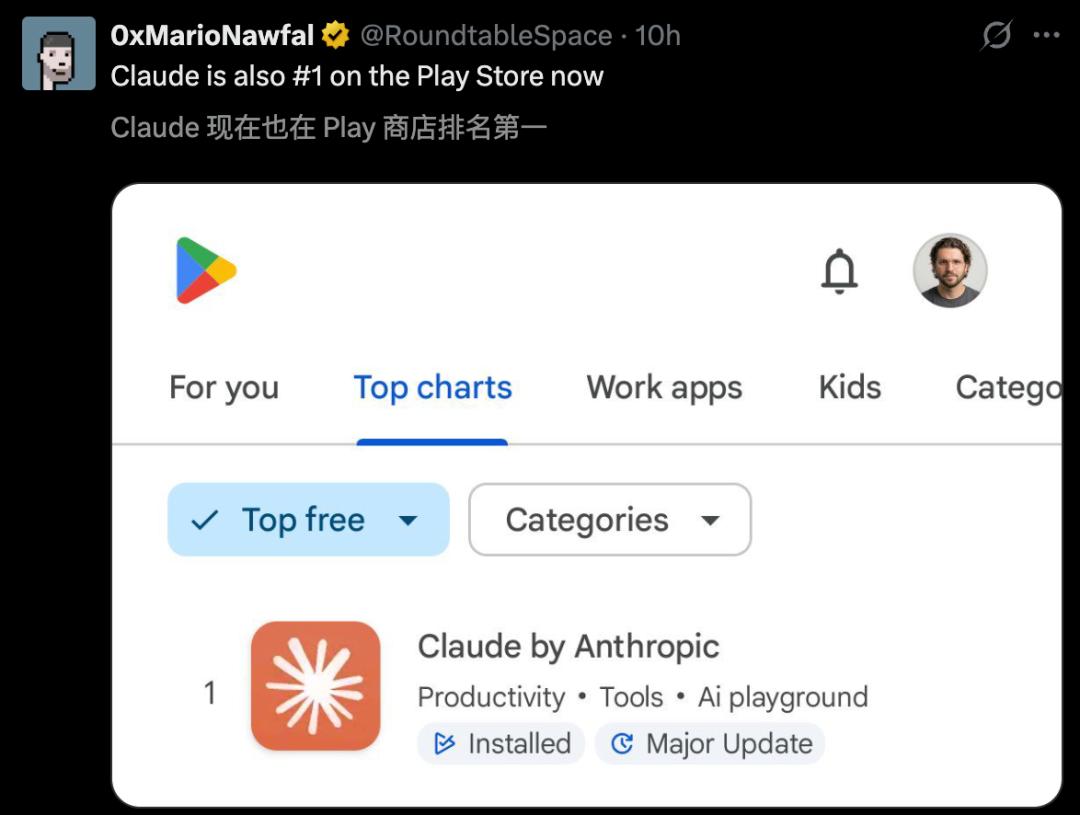 刚封杀就反杀,Claude逆天1400亿暴击OpenAI,250万人抛弃ChatGPT