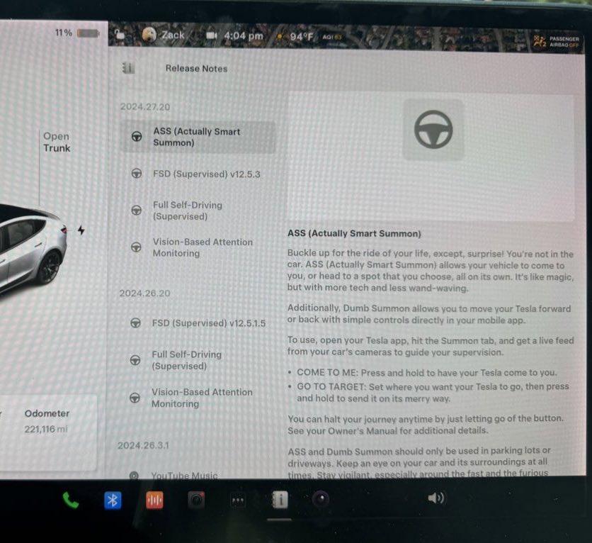自动接人,手机开车,特斯拉纯视觉无人召唤终于来了
