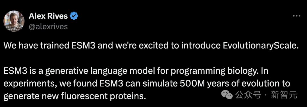 模拟5亿年自然进化史,全新蛋白质大模型ESM3诞生,前Meta老将力作LeCun转赞