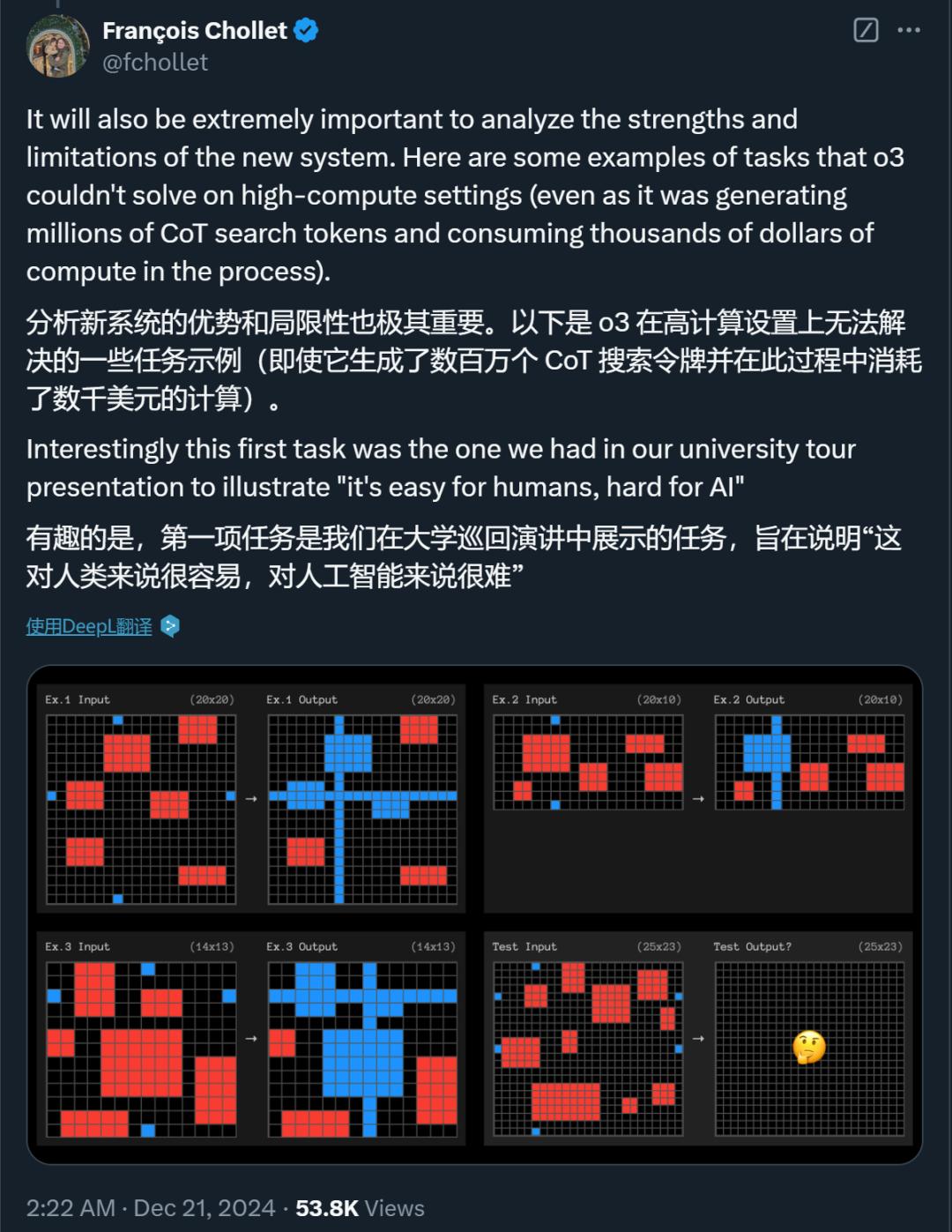 刚刚，OpenAI放出最后大惊喜o3，高计算模式每任务花费数千美元