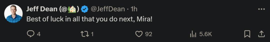 OpenAI CTO Mira Murati离职,高层动荡继续