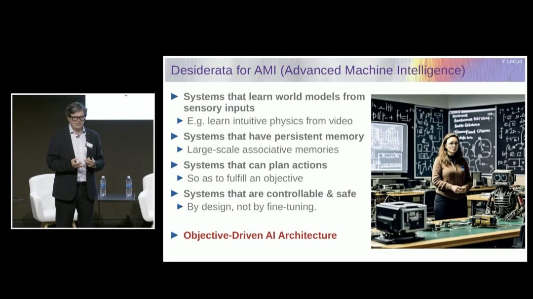 图灵奖得主 Yann LeCun 万字演讲：今天的 AI 比猫还笨，自曝早已放弃大模型