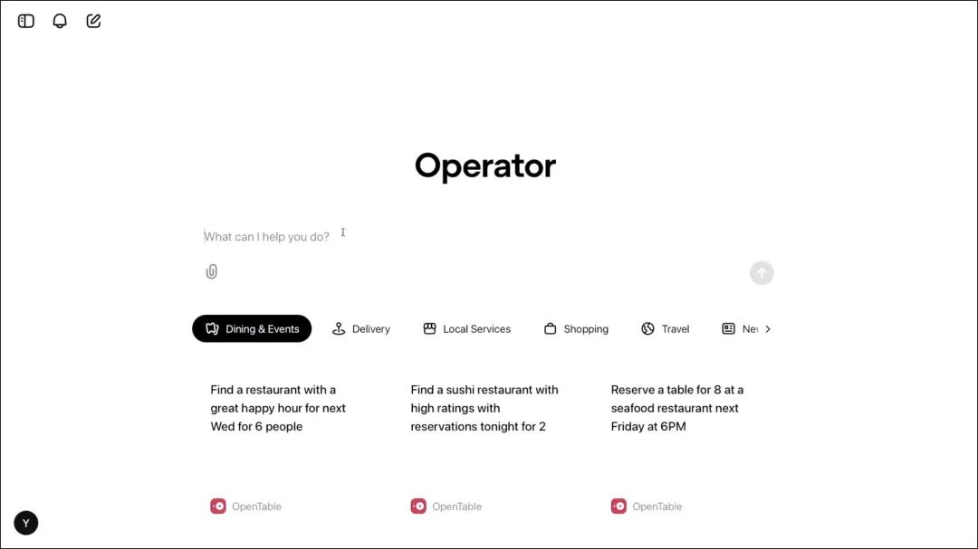OpenAI发布首个电脑智能体