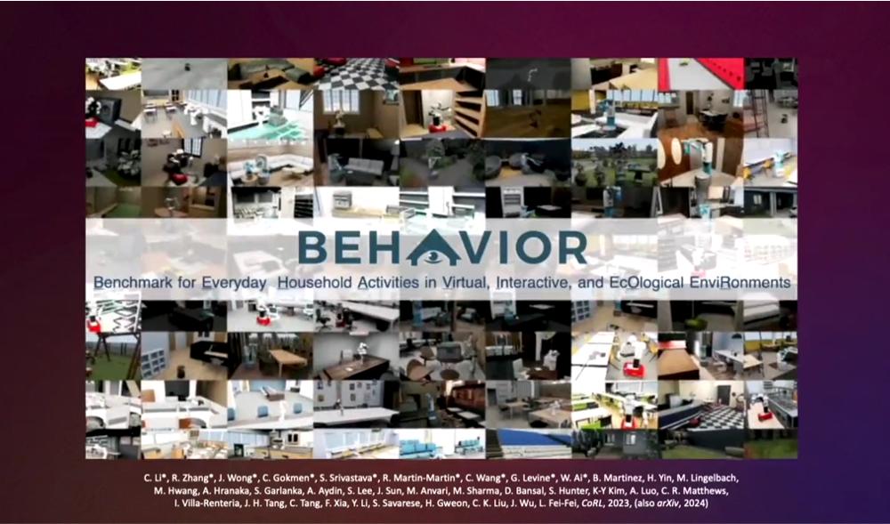顶尖AI科学家李飞飞演讲：机器人进化离不开空间智能