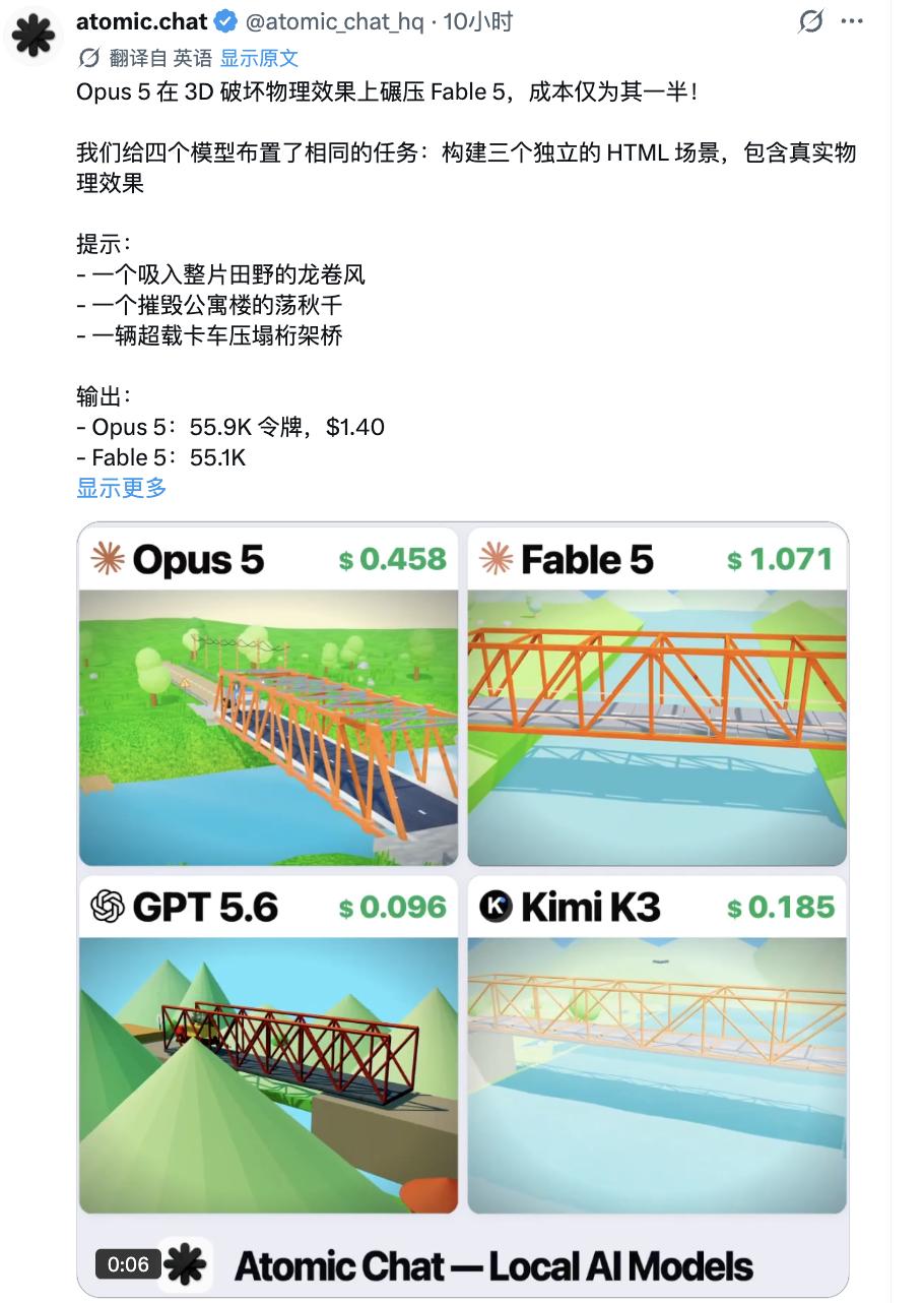 Opus 5冲上第一,还需要Fable 5吗?