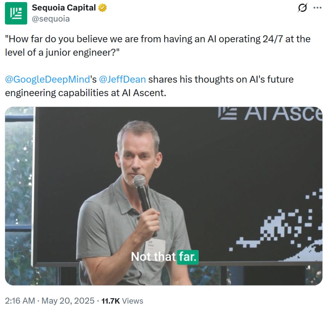 从TPU到自我进化的Agent，Jeff Dean如何判断AI的下一步