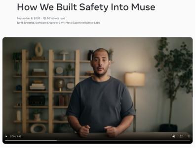 Muse登顶，Meta靠agent扳回一局